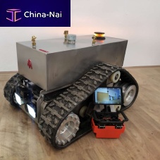 Spray disinfection robot PROMETHEUSmobileremote-controlled