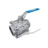 Ball valve ECOLINE BLC 1000leverfor liquid food products and beveragesscrew-in