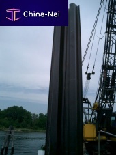 Fiberglass sheet pile