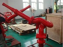 Remote-controlled fire monitor