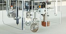 Single-axis cutting head textile