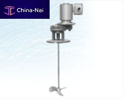 Turbine agitator for liquidsverticalhorizontal