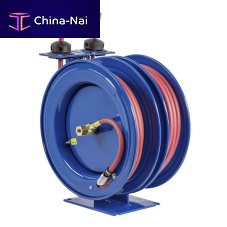 Pneumatic hose reel C seriescableself-retractingdouble