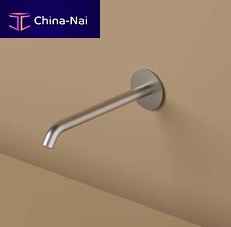 Stainless steel washbasin spout AR096-25wall-mounted