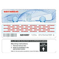 Identification label WSL-TP seriesRFIDsecurityadhesive