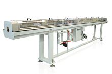 Tube cooling bath for extrusion