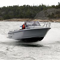 Outboard cabin cruiser 25 opensportfast