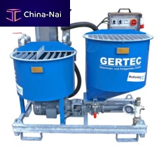 Civil engineering grout plant IS-33-Efor geothermal applicationfor tunnel
