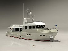 Cruising motor yacht 61offshoreflybridgewheelhouse