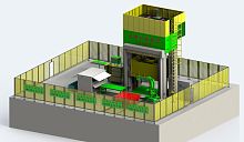 Sheet metal production line automaticrobotic