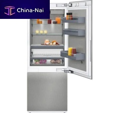 Refrigerator-freezer with drawer RB472305homebuilt-inbottom freezer