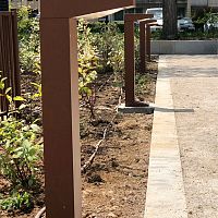 Garden bollard light TAIGAurbancontemporarycast aluminum