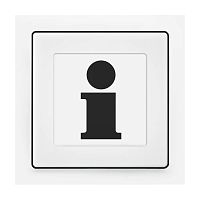 Recessed light fixture INFOLEDsquareoutdoor