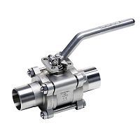 Ball valve DG1L manualfor liquid food products and beveragesmounting flange