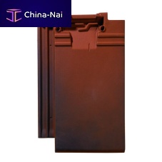 Interlocking roof tile Fontenelleflatsmallclay