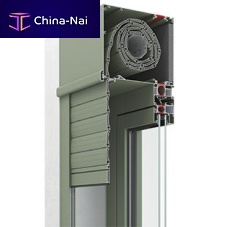 Aluminum roller shutter panel SH 700with integrated insulationwith acoustic insulation