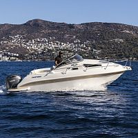 Outboard day cruiser 6016-person max.with cabinsundeck