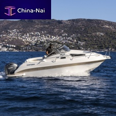 Outboard day cruiser 6016-person max.with cabinsundeck