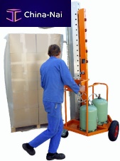 Mobile pallet film-shrink column Turbopack