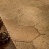Floor hexagonal tile ANTICO RESTAURO - ESAGONOterracottaembossedsmooth