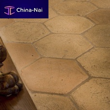 Floor hexagonal tile ANTICO RESTAURO - ESAGONOterracottaembossedsmooth