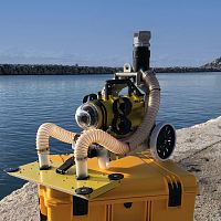 Intervention ROV AspiROVfor tank inspection