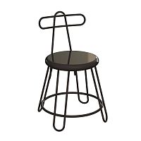Contemporary chair PARLORoutdoorpowder-coated steelpowder-coated steel base