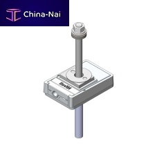 Leveling wedge with screw on bolt GN35+TS15 M16x320precision