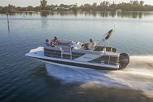 Outboard pontoon boat FD 236F OB12-person max.
