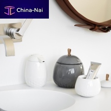 Home soap dispenser MELLIBIfree-standingceramicmanual