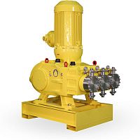 Diaphragm pump Megaroyal®for chemicalswith electric motorstationary