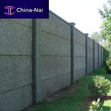Prefab noise barrier concretesteelfor roads