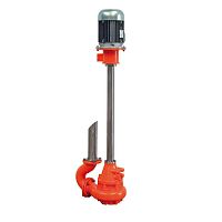 Impeller pump PTE-PTEM seriesfor wastewaterwith electric motorsemi-submersible