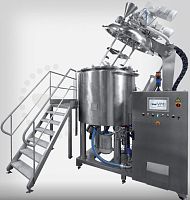 Vacuum mixer Misceobatchpowderfor liquids