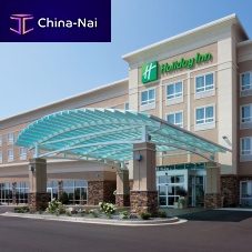 Canopy for commercial buildings HORIZON C SERIESaluminumglasspolycarbonate