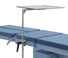 Operating table-mounted instrument tray 9910002stainless steel
