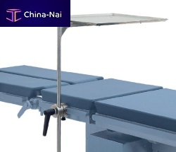 Operating table-mounted instrument tray 9910002stainless steel