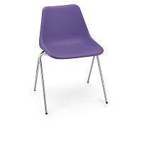 Contemporary chair POLYSIDE indoorchromehome