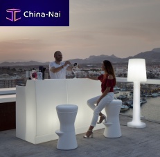Bar counter SICILIApolyethyleneuprightilluminated