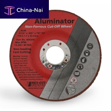 Aluminum cut-off wheel Aluminatoraluminum oxidefiberglass-reinforced