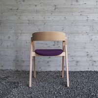 Contemporary chair PADindoorfabricleather