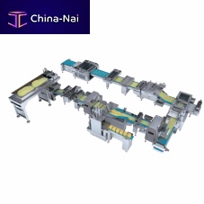 Automatic dough sheeter with cutter