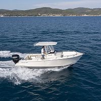 Outboard center console boat T210 VMplaning hullfishingfiberglass