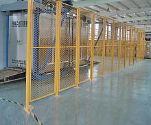 Storage partition wire meshremovablemodular