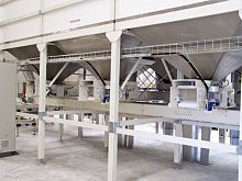 Food silo VERTI Lfor pelletspowderfor abrasive products