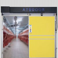 Sliding industrial door aluminumgalvanised steelPVC