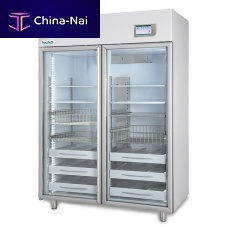 Pharmacy refrigerator MEDIKA 1500 TOUCHcabinet2-doorwith glass door