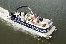 Outboard pontoon boat 8523 Fishsport-fishing12-person max.