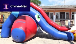 Slide water toy Little elephantfor recreation centersfor yachts