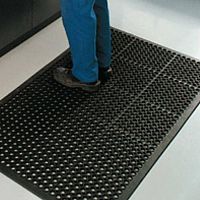 Ring mat PANDAprofessionnalblack rubber